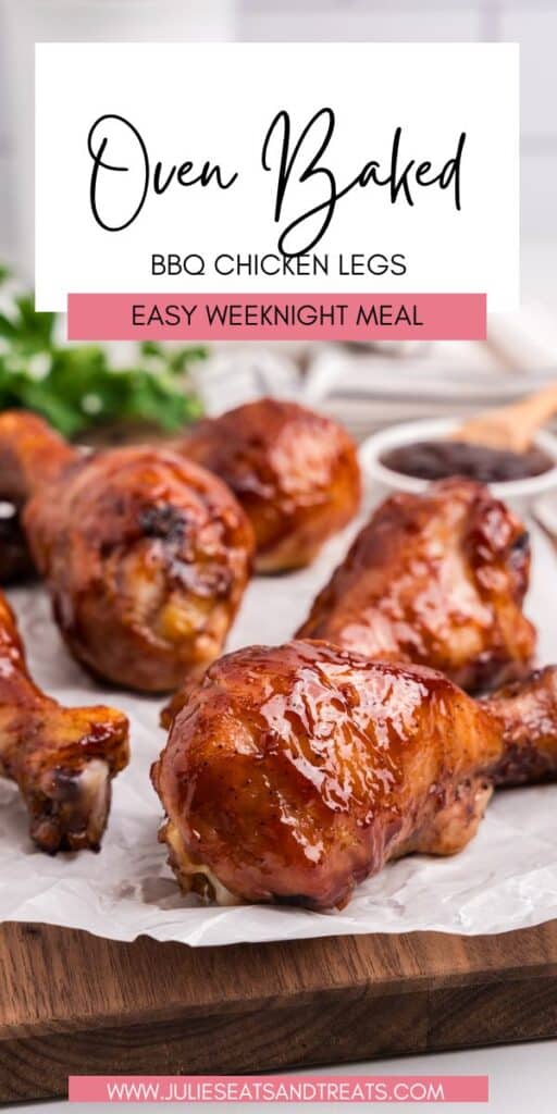 Oven Baked Chicken Legs JET Pin Image