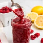 Raspberry Sauce Square Image