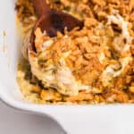 French Onion Chicken Casserole Square Image