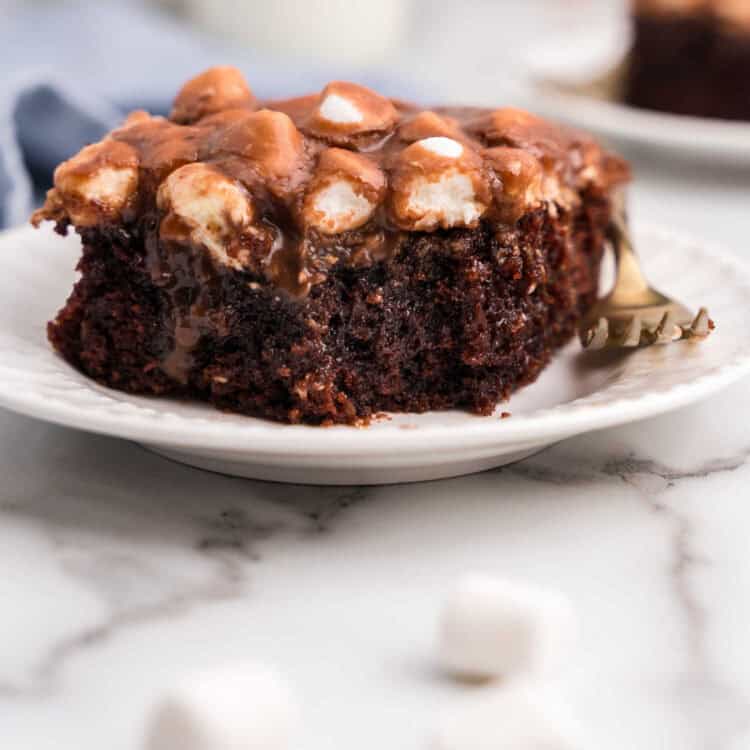 Mississippi Mud Cake Square Image