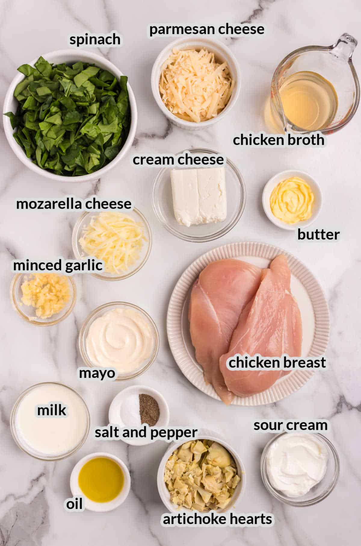 Spinach Artichoke Chicken Supply Image