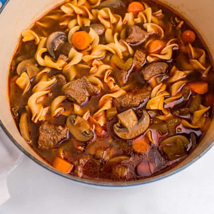 Beef Noodle Soup Square Image