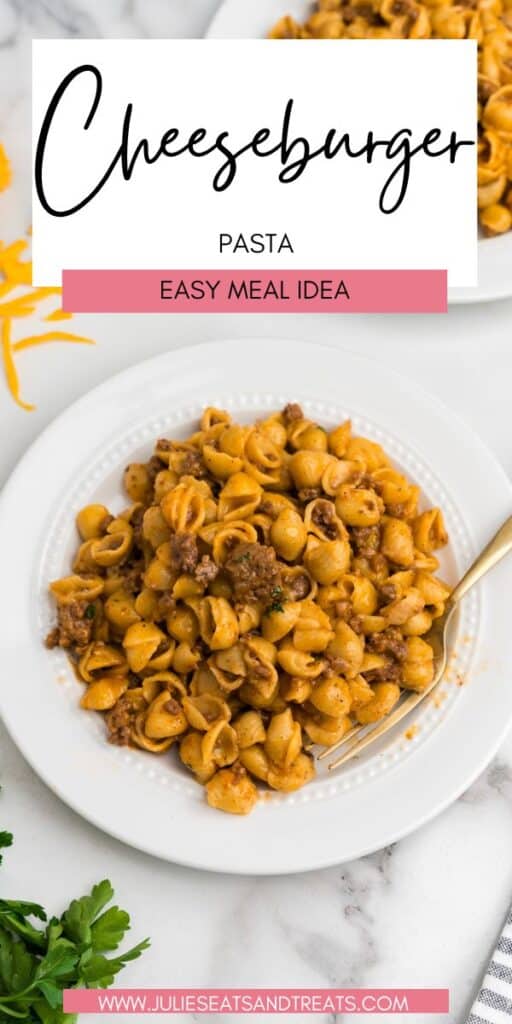 Cheeseburger Pasta JET Pin Image