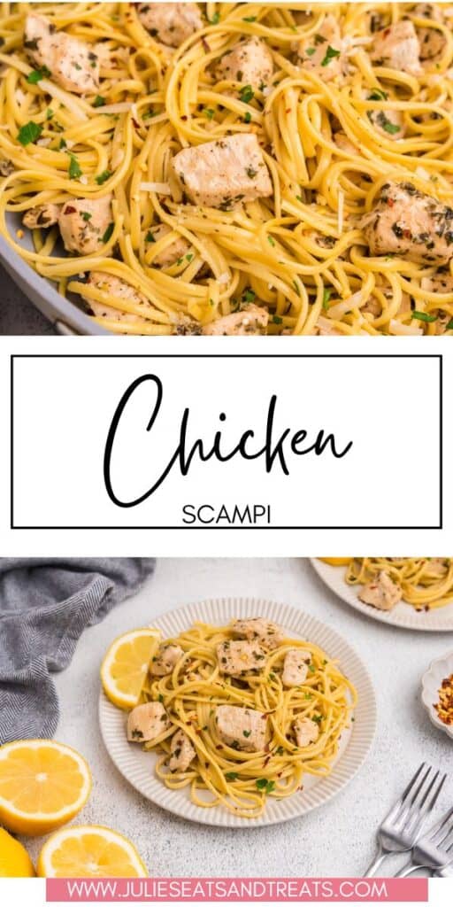 Chicken Scampi JET Pinterest Image