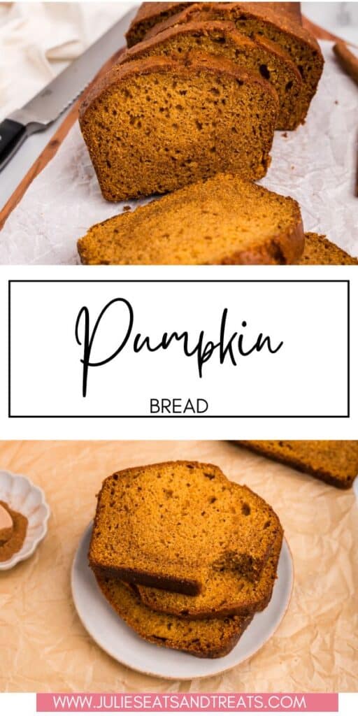 Pumpkin Bread JET Pin Image