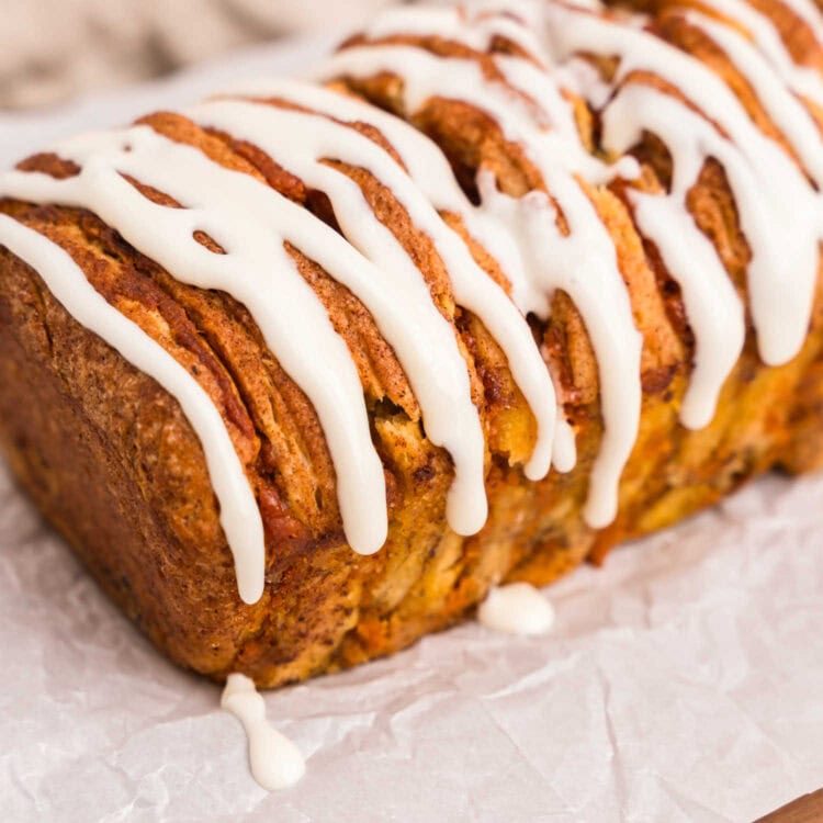 Pumpkin Pull Apart Bread Square Image