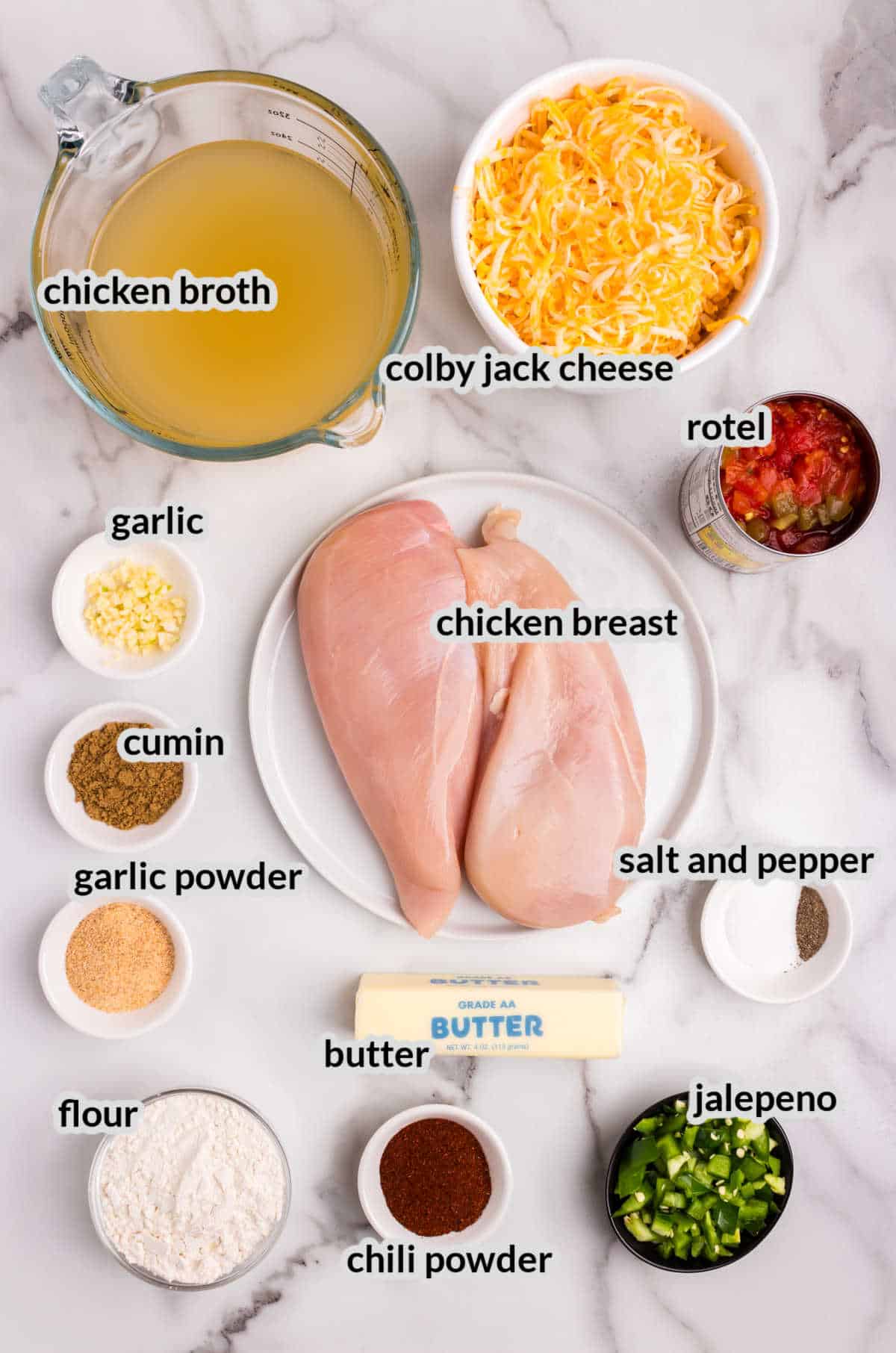 Slow Cooker King Ranch Chicken Soup
