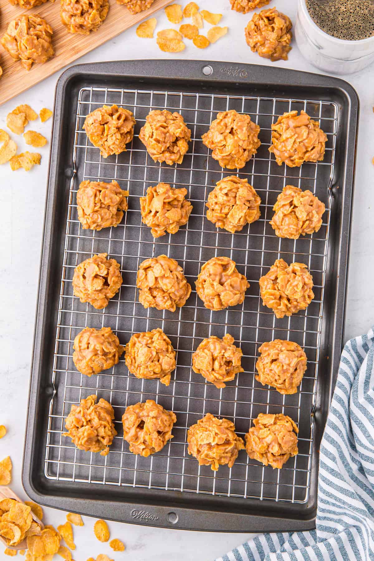 Let cookies set for 10-15 minutes.
