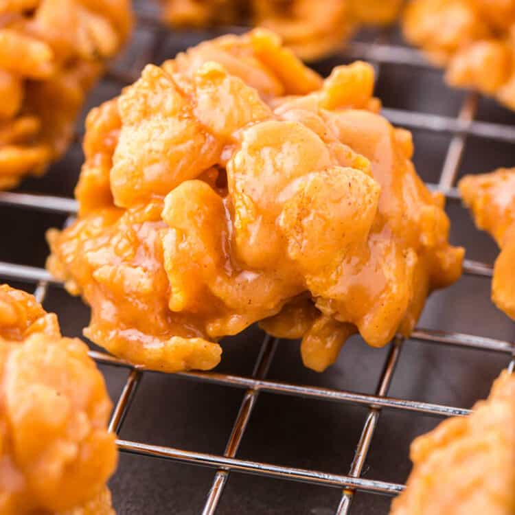 Peanut Butter Cornflake Cookies JET Square Image