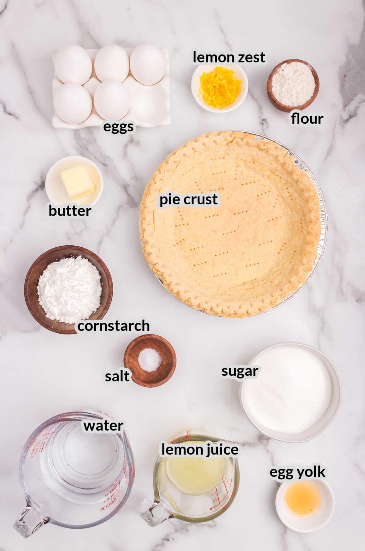 Lemon Meringue Pie Supply Image